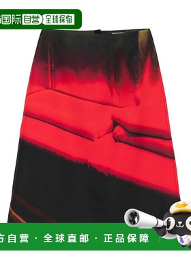 香港直邮Jil Sander 吉尔 桑达 女士 印花半身裙 J03MA0239J40228