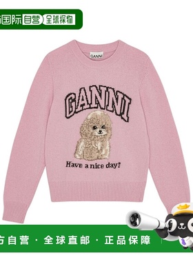 香港直邮Ganni 圆领毛衣 K2499