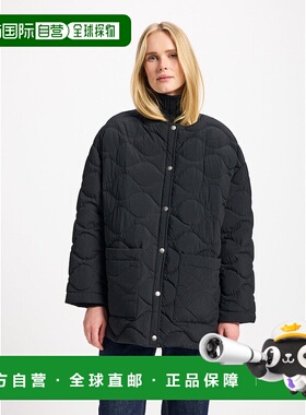自营欧洲直邮Pyrenex Sienna 女款轻薄羽绒服 黑色