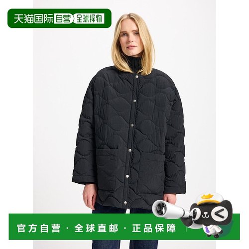 自营欧洲直邮Pyrenex Sienna 女款轻薄羽绒服 黑色