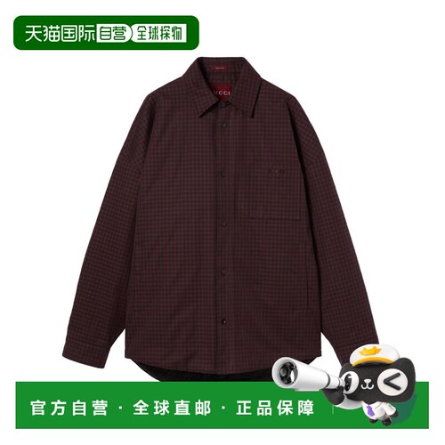 香港直邮Gucci 格纹棉袄 836251Z7ATD
