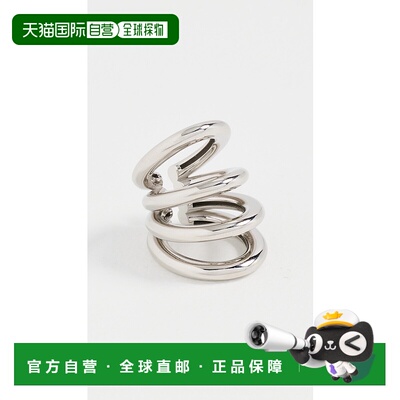 香港直邮Rabanne 女士 Boucle D'Oreill 耳环 metal金属色 舒适时
