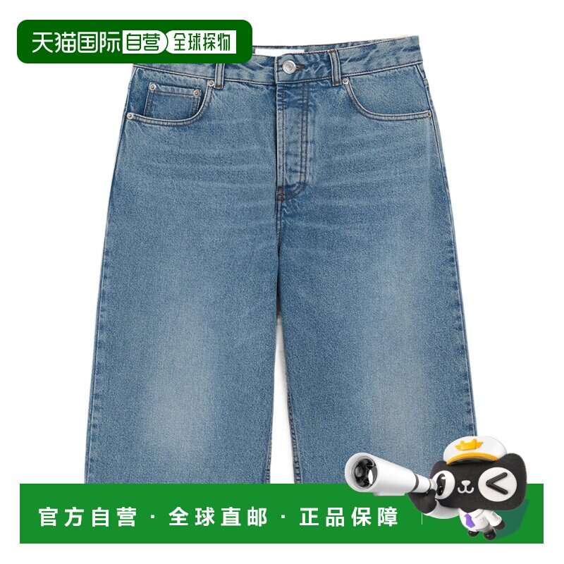 香港直邮男士 阔腿牛仔短裤 crov 牛仔裤直筒裤 【付后1h可退】