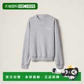 2025 欧洲直邮MIU MIU 棉质抓绒卫衣羊毛