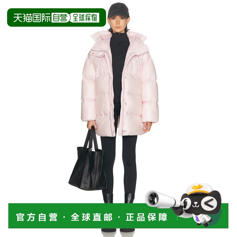 1h可退 香港直邮Jil Sander 吉尔 桑达 女士 抽绳连帽大衣 J40AF0