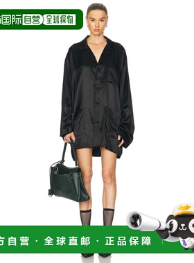 1h可退 香港直邮Balenciaga 巴黎世家 女士 长袖衬衫 818436TLO28