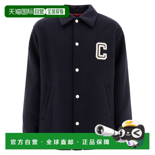 1h可退 香港直邮CELINE 男士夹克 2W40D102507MR AW2024 蓝色 长