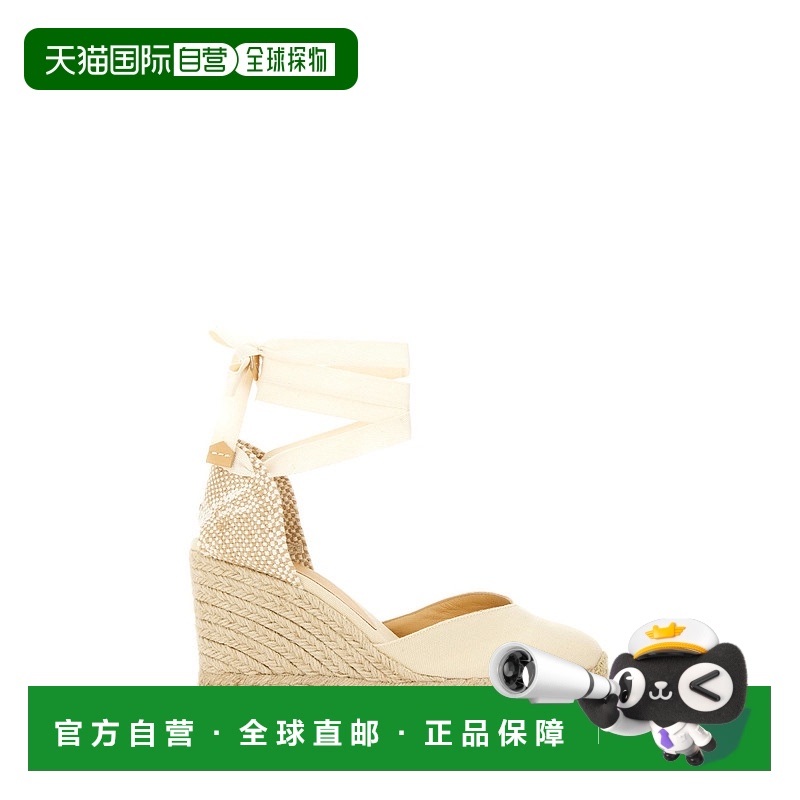 1小时内可退 欧洲直邮castaner 女士 时尚休闲鞋高跟鞋坡跟鞋徽标