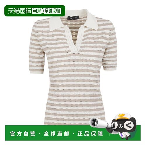 香港直邮FABIANA FILIPPI 女士POLO衫 MAD276F474【付后1h可退】