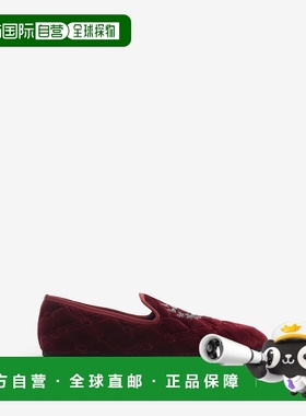 自营欧洲直邮Burberry博柏利 Estate系列男士酒红色棉马术骑士徽