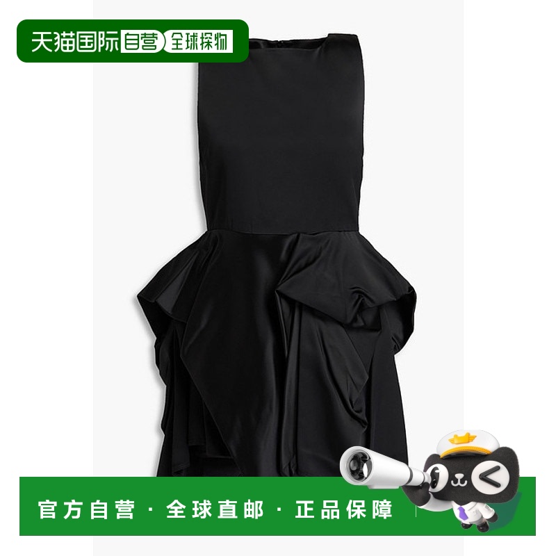 香港直邮J.W. Anderson 女士 垂褶缎面迷你连衣裙 DR0420PG036399