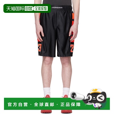 1h可退 香港直邮Nike 耐克 男士 黑色 Jordan Brooklyn Cat Scrat