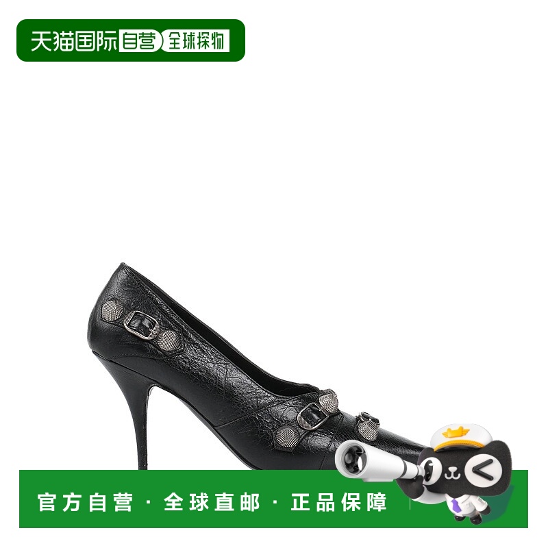 1h可退 香港直邮Balenciaga 巴黎世家 女士 浅口鞋 black黑色 舒