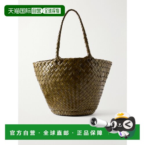 香港直邮DRAGON DIFFUSION 女士 Egola 编织皮革手提包 8026EGOLA