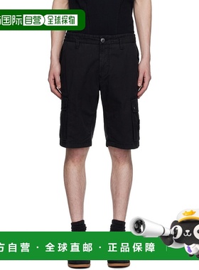 香港直邮Stone Island 石头岛 男士 黑色 Supima Cotton Twill St