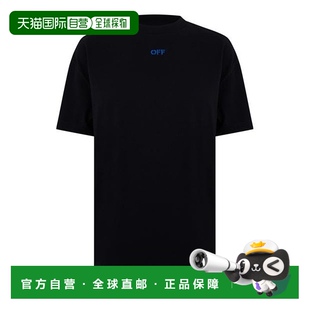 女士 white 箭号刺绣T恤 black黑色 1h可退 舒适时尚 香港直邮Off