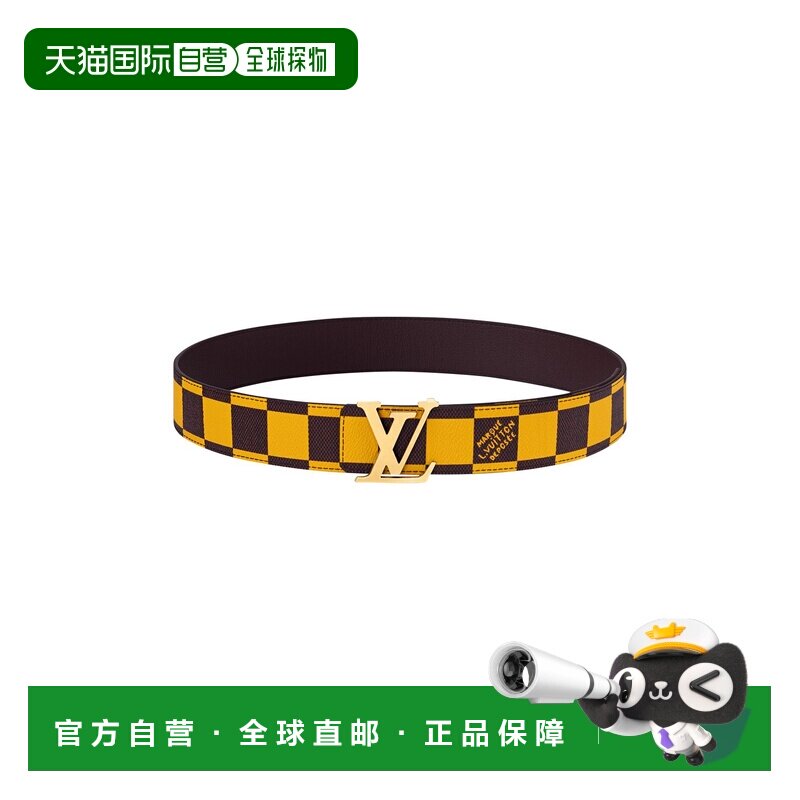 1h可退 欧洲直邮LV路易威登 26春夏  LVUMB7Y2YEL 男士 腰带皮带