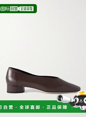 1h可退 香港直邮aeyde 女士 Delia 皮质浅口鞋 A11FLGELR25BL18SS