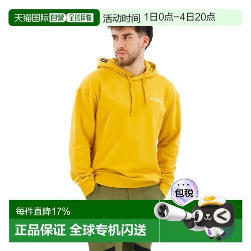 欧洲直邮ADIDAS Organiser Logo 连帽衫 男士