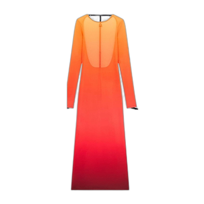 香港直邮Courreges 徽标连衣裙 523JRO226PR0001