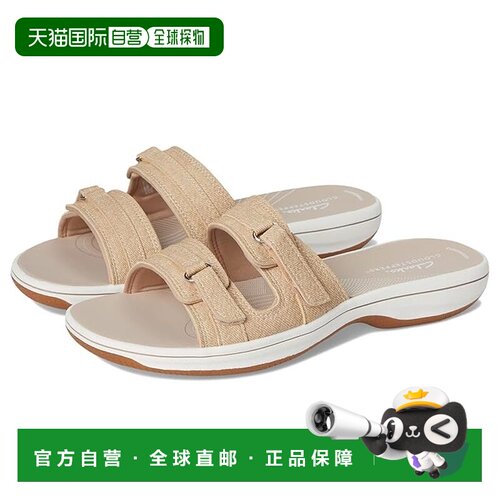 1h可退 美国直邮clarksoriginals其乐Breeze Piper女士凉鞋凉拖