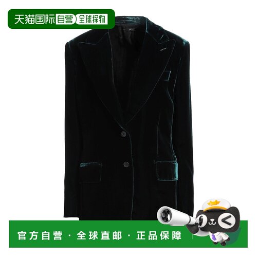 1h可退 香港直邮Tom Ford 汤姆 福特 女士 西装外套 green绿色 舒
