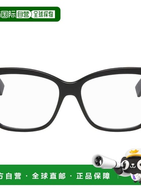 1h可退 香港直邮Fendi 芬迪 女士 黑色 FF Diamonds 眼镜 FE50117