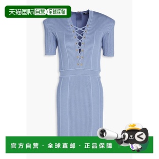 包臀裙连衣裙 香港直邮Balmain 短袖 女士 CF1R6031KF24 巴尔曼