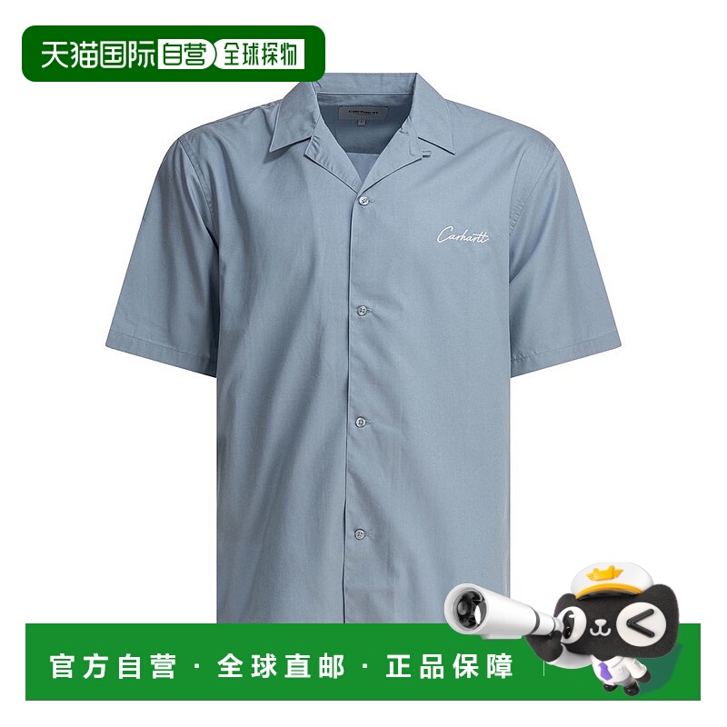 1h可退 香港直邮CARHARTT WIP 男士 標誌刺繡短袖襯衫 I0314650RO