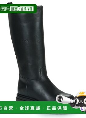 欧洲直邮Ikks  BOTTES CHUNKY 女士鞋子长筒靴 BV80255-02-NOIR