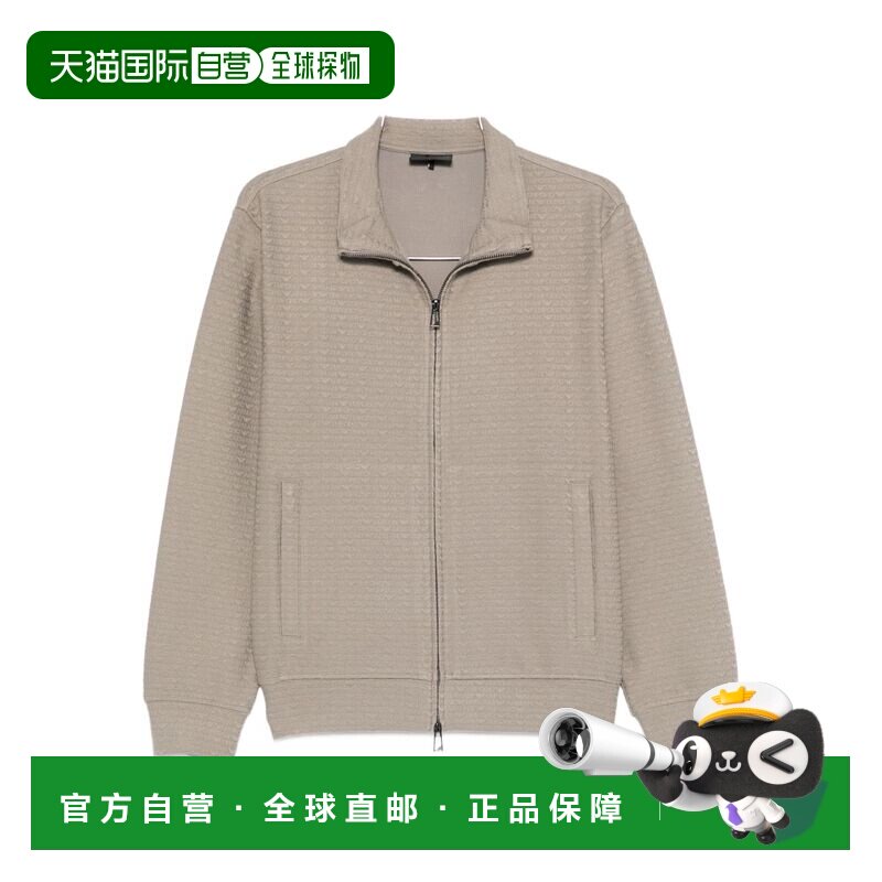 欧洲直邮emporio armani 男士 帽衫运动夹克衫阿玛尼卫衣