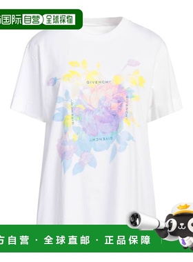 香港直邮Givenchy 纪梵希 女士 T恤 white白色 舒适时尚
