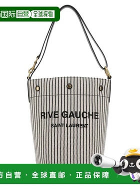 1h可退 香港直邮Saint Laurent 圣罗兰 女士 RIVE GAUCHE 条纹单