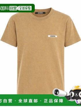 1h可退 香港直邮Jacquemus 女士 罗缎短袖T恤 TSW00550AJ00029180