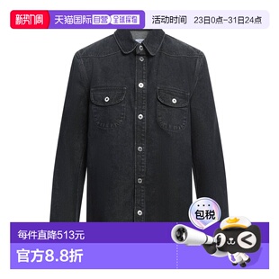 男士 white 牛仔布夹克 black黑色 1h可退 舒适时尚 香港直邮off