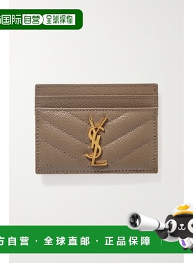 香港直邮Saint Laurent 圣罗兰 女士 Monogramme 绗缝纹理皮革卡