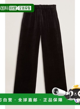 香港直邮GOLDEN GOOSE 女士 棉质阔腿裤子 GWP02326P002129休闲裤
