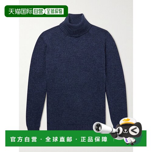 1h可退 香港直邮Loro Piana 诺悠翩雅 男士 婴儿羊绒高领毛衣 FAG