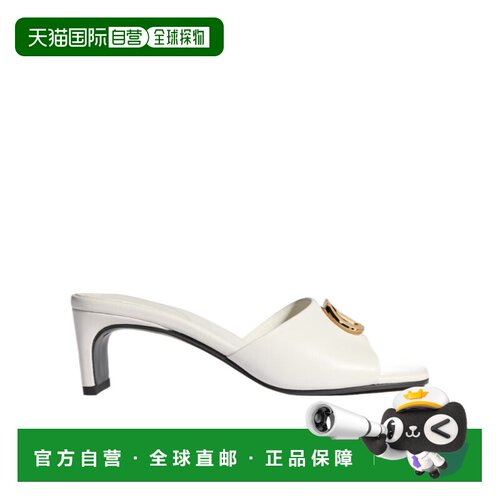Gucci 双G高跟凉鞋 871480BKO00高跟鞋单鞋