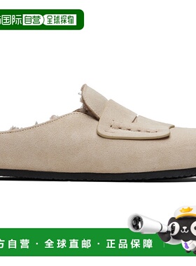 香港直邮Jacquemus 女士 驼色 The Mules 穆勒鞋 25HFOW00186AC09