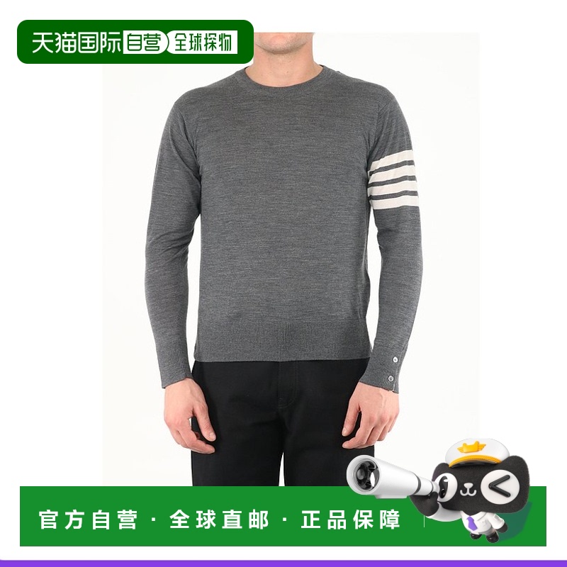 1h可退 欧洲直邮THOM BROWNE 男士针织毛衣MKA002AY1014038