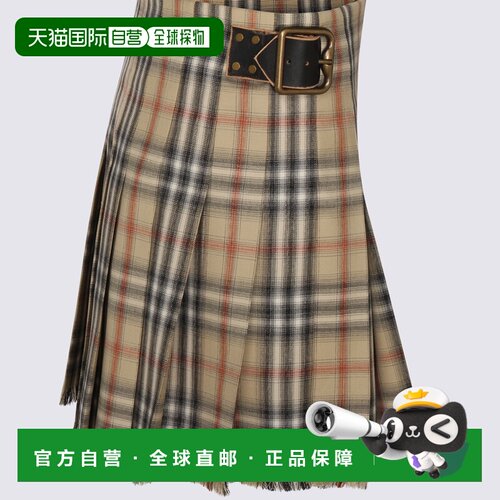 香港直邮BURBERRY 女士半身裙 8118152B9368 SS20【付后1h可退】