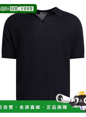 1h可退 香港直邮John Smedley 男士 Polo衫 NOAHNAV blue蓝色 舒
