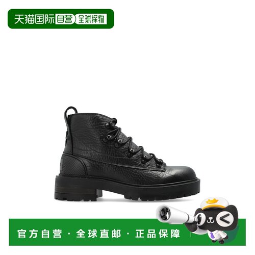 1h可退 香港直邮ALL SAINTS 女士靴子 MCCOYM041FDBLACKGRAIN SS2