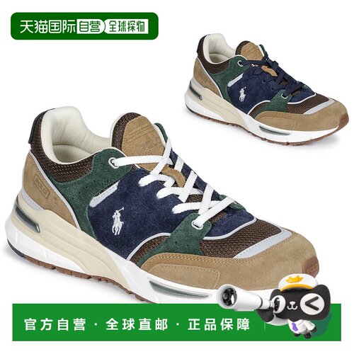 欧洲直邮Polo Ralph Lauren拉夫劳伦男鞋低帮板鞋TRACKSTER 250
