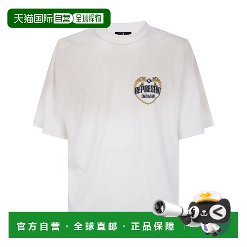 欧洲直邮Represent 男士T恤 MLM1001713030 AW202【付后1h可退】