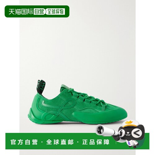 1h可退 香港直邮LOEWE 罗意威 女士 Grip TPU 皮革边绒面革运动鞋