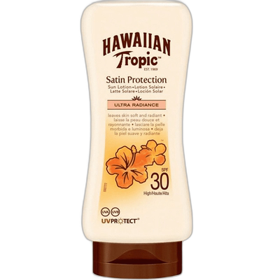 欧洲直邮英国Hawaiian Tropic脸部身体防晒乳防水汗保湿滋润SPF30