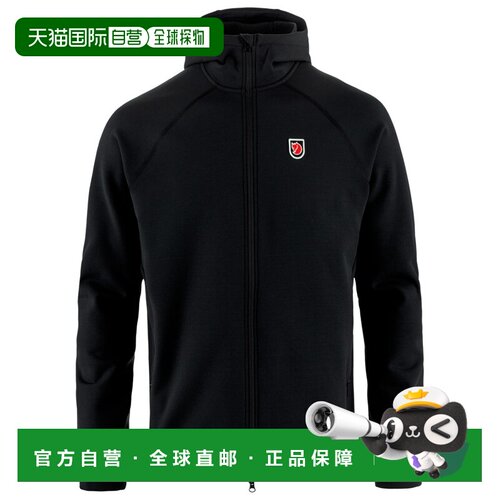 香港直邮FJALLRAVEN 男士风衣 0056874BLACK CO 外套黑色