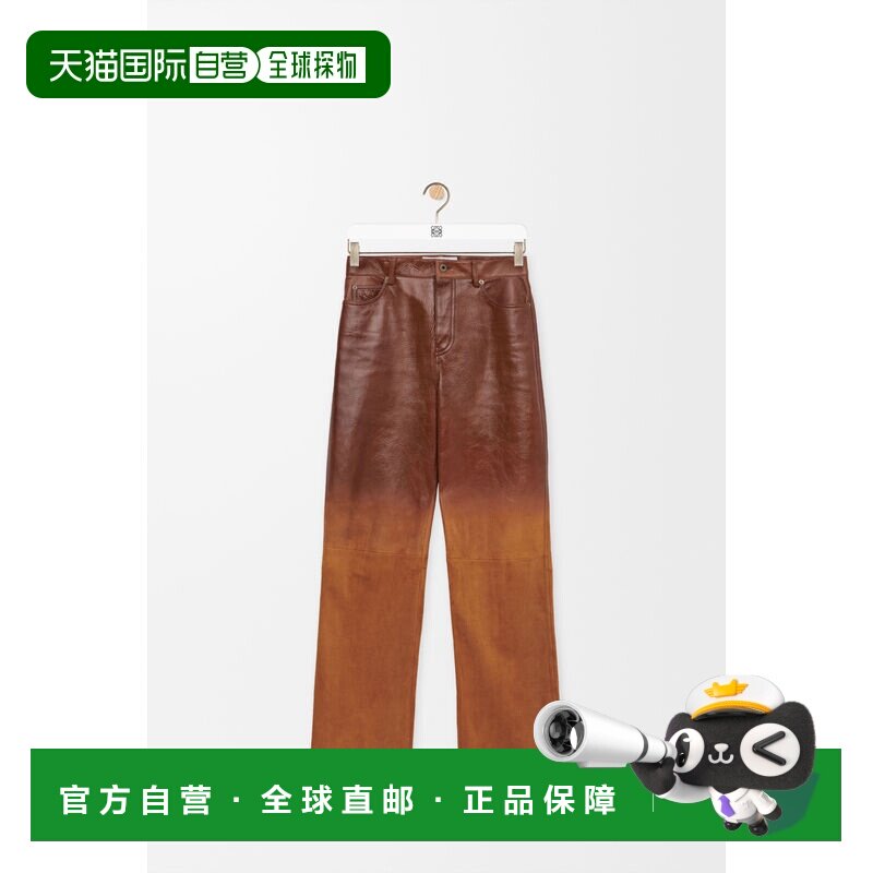 欧洲直邮羔羊绒天鹅绒长裤直筒裤